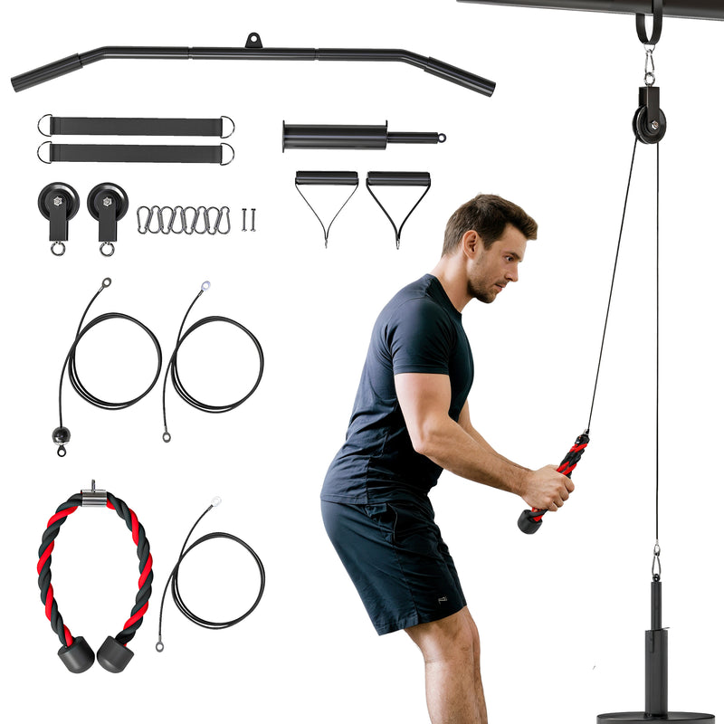 Perno Magnetico Per Pesi Da Palestra – Spinotto In Lega Di Alluminio Con Testa Magnetica E Cordino Elastico, Accessorio Per Allenamento Della Forza, Ricambio Per Macchine Pesi, Rosso - 5