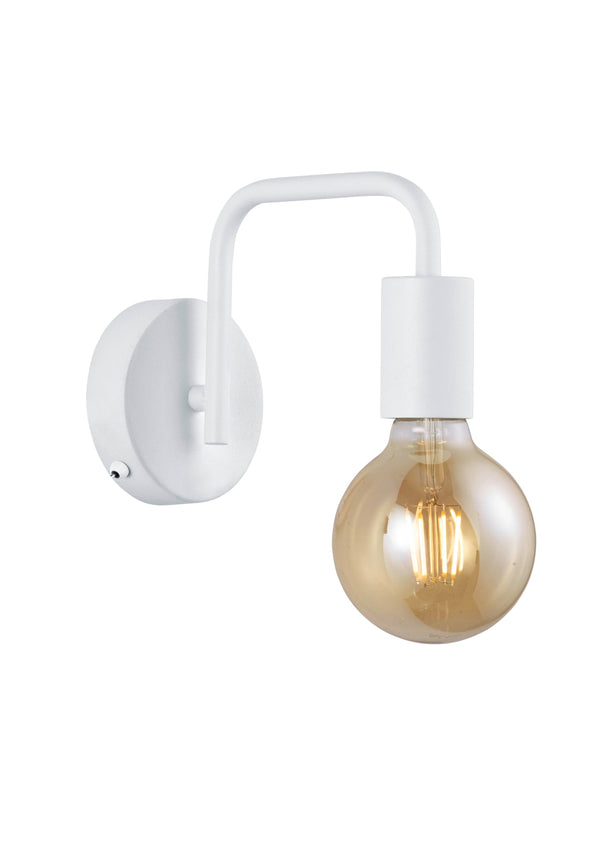 online Applique da Interno  E27 in Metallo Bianco Opaco