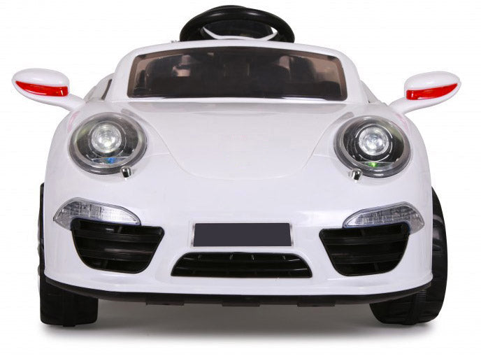 Macchina Elettrica per Bambini 12V Kidfun Sporting Bianca