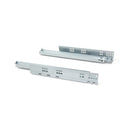 Guide a Scomparsa Slippe per Cassetti ad Estrazione Totale P440 Zincato Bianco Acciaio Emuca
