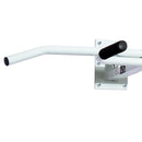 Barra Trazioni da Muro e Parete Multifunzionale 118x44x20 cm Bianco 