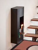 Camino a Bioetanolo da Parete 80x47 cm Karlsen Alleghe Nero