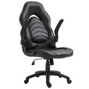 Sedia da Gaming Ergonomica 66,5x51x115-125 cm in Similpelle  Nera