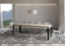  Tavolo Allungabile 160-420x90x77 cm Flame Cashmere Telaio Antracite