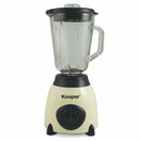 Frullatore Elettrico 500W Bicchiere 1,5 Litri 2 Velocità Kooper Avorio