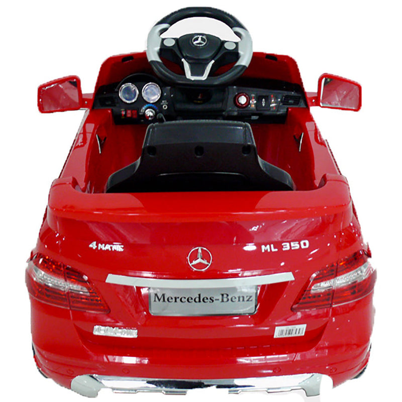 Macchina Elettrica per Bambini 6V con Licenza Mercedes Benz ML350 Rossa
