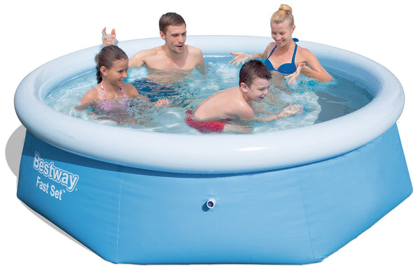 online Piscina Gonfiabile Autoportante Rotonda Ø244x66cm Bestway Fast Set 57265
