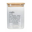 Set 3 Barattoli Sale Zucchero e Caffè 1 Litro in Vetro VdE Tivoli 1996 Spagnolo Trasparente