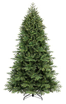 Albero di Natale Artificiale Realistico 270 cm 2618 Rami Apertura a Ombrello Verde