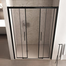 Porta Parete Doccia 2 Ante Scorrevoli in Cristallo Trasparente 6mm H195 Bonussi Eliane Varie Misure