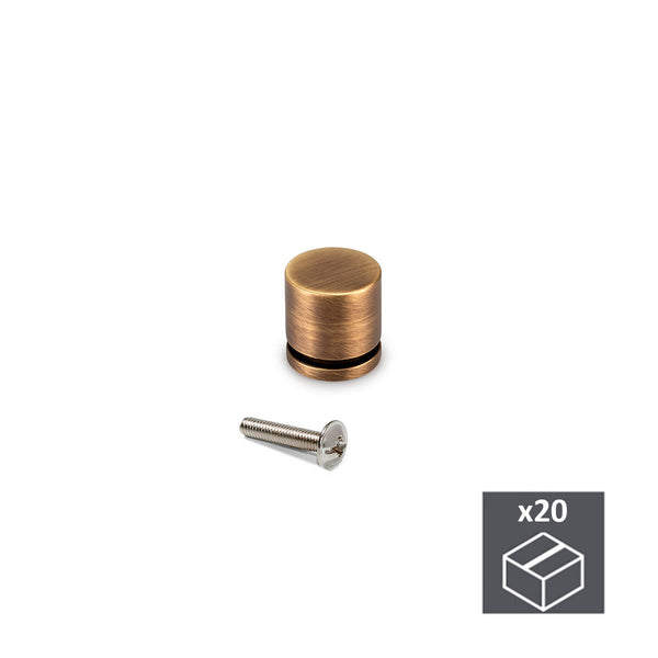 Pomolo per Mobile Zama,Oro Antico 20 Pezzi Emuca prezzo