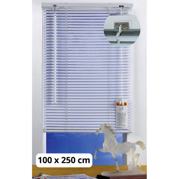 Tenda Veneziana a Nastro da 25 Mm Colore Bianco 100X250 Cm online