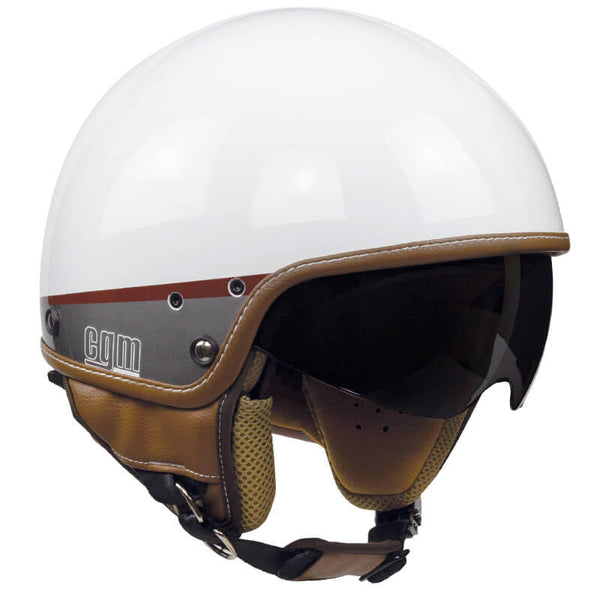 prezzo Casco Demi-Jet per Scooter CGM Granada 105G Bianco Varie Misure