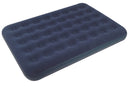 Materasso Una Piazza e Mezzo Gonfiabile Floccato da Campeggio 203x152x22cm Jilong Twin Size Blu