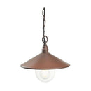 Lampada a Sospensione da Esterno in Alluminio Sovil Spectre Corten