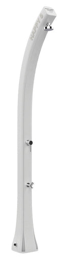 Doccia Solare da Giardino 28L Miscelatore e Lavapiedi Arkema Happy Five Bianco