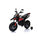 Moto Elettrica per Bambini Aprilia RX-125 Small 12V Cross Sedili In Pelle Luci Led Bluetooth Sospensioni a Molla Rosso