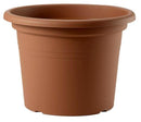 Vaso Ø50x34,9 cm in Polipropilene Cilindro 50 Terracotta