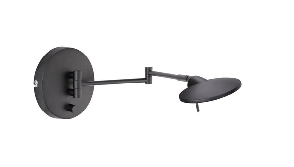 Applique da Interno a LED in Metallo Nero Opaco prezzo