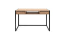 Scrivania 120x60x75 cm Denver 30 quercia antracite