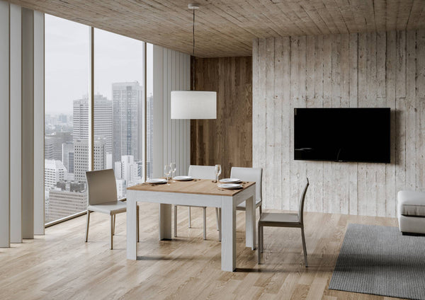 Tavolo Allungabile 120-180x90x77 cm Bibi Mix Quercia sconto