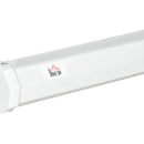 Telo Proiettore 120 Pollici 244x183 cm in Tessuto a Rete Bianco