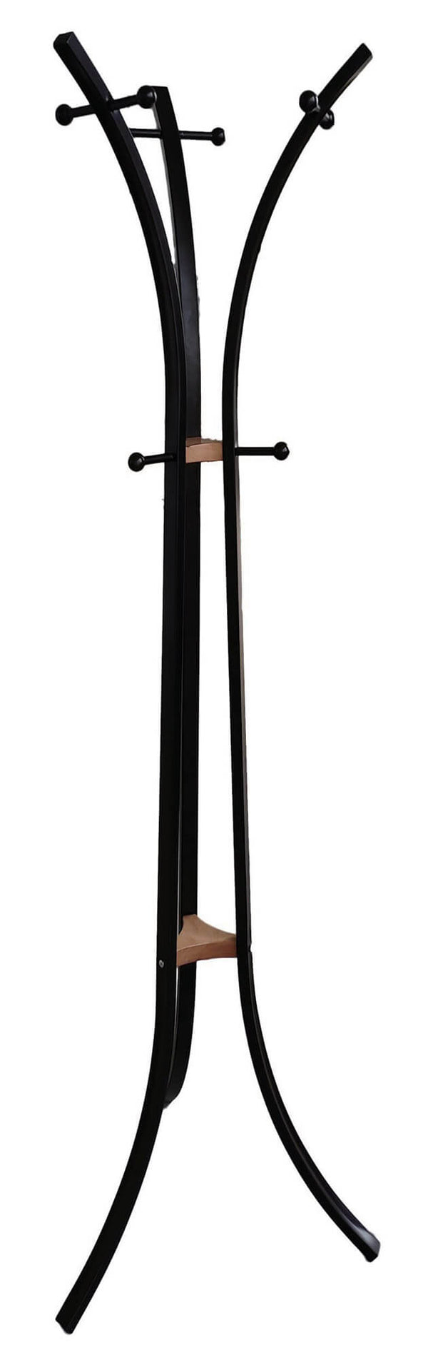 online Appendiabiti da Terra 60x53x176 cm in Acciaio Motti Amon Nero