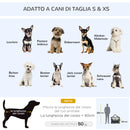 Trasportino per Cani e Gatti Pieghevole 70x51x50 cm 3 Aperture e Cuscino Grigio