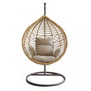 Dondolo  Panarea in Acciaio Marrone