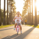 Bicicletta Pedagogica per Bambina Senza Pedali con Licenza Disney Princess