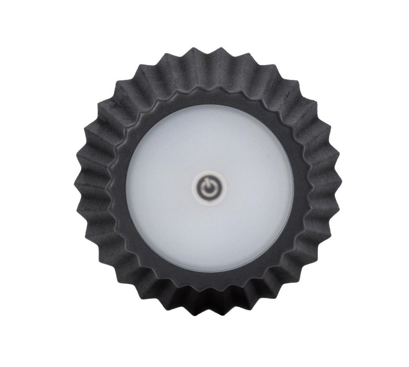 Lampada  da Tavolo Ø12,5x36 cm in Metallo Artika Nera