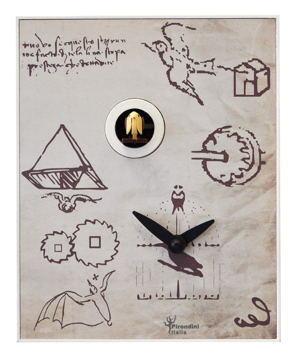 Orologio a Cucù da Parete 16,5x20x10cm Pirondini Italia D'Apres Leo prezzo