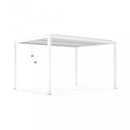 Pergola Bioclimatica 3x4 m in Alluminio Bianco