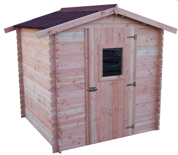 Casetta Box da Giardino 2x2 m Senza Pavimento in Legno Douglas 28mm Dublin sconto