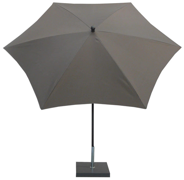 prezzo Ombrellone da Giardino Ø 2,5 m Palo Ø27 mm in Acciaio Maffei Kronos Tortora