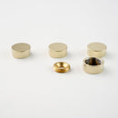 Pannello Fonoassorbente da Parete con Fori 150x50 cm Kit di 4 distanziali Coprivite Gold Finitura Antracite    