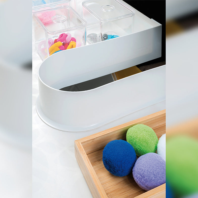 Salva Sifone per Cassetti Del Bagno Curvo Plastica Grigio 10 Pezzi Emuca