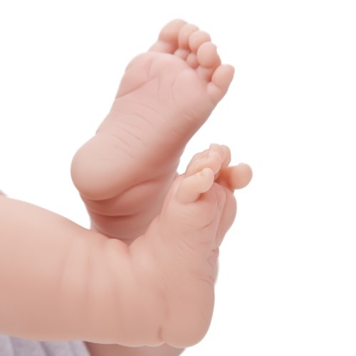 Bambola Bebè Neonato con Pannolino Azzurro 36cm JC Toys