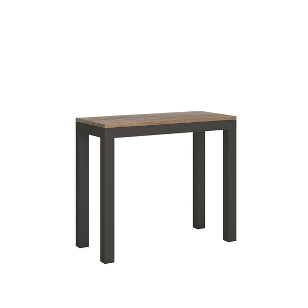 online Consolle Allungabile 90-300x40x77 cm in Nobilitato Marrone