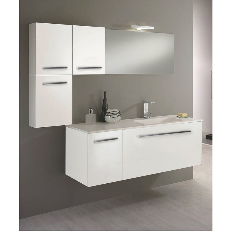 Mobile da Bagno sospeso Samoa 09 Laccato Bianco TFT