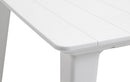 Tavolo da Giardino 157x98x74 cm in Resina Keter Lima 160 Bianco