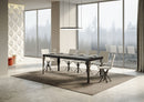 Tavolo Allungabile 200-304x90x77 cm Paxon Premium Cemento Telaio Antracite 
