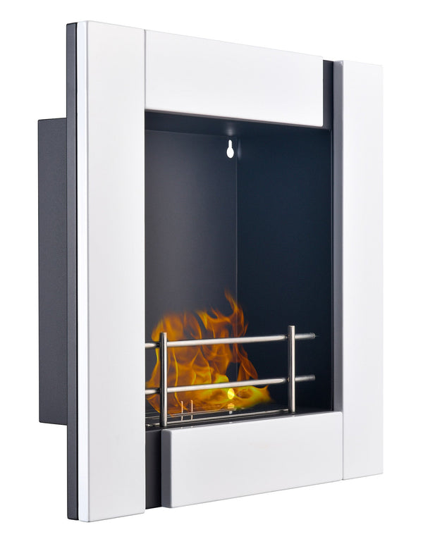 acquista Camino a Bioetanolo da Parete 60x 20x60 cm Picasso Bianco