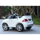 Macchina Elettrica per Bambini 6V con Licenza Mercedes Benz ML350 Bianca