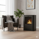 Stufa a Bioetanolo da Interno 50x30x68 cm Luisa