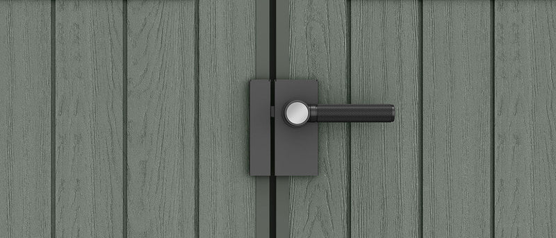 Casetta da Giardino Porta Attrezzi 190x183x221 cmin Evotech+ Keter Darwin 6x6 Verde