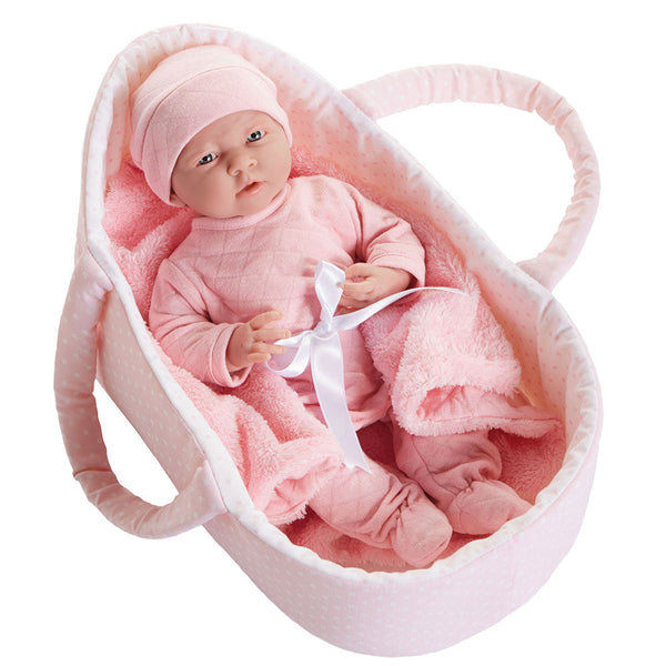 acquista Bambola Bebè Neonato in Culla 39cm JC Toys