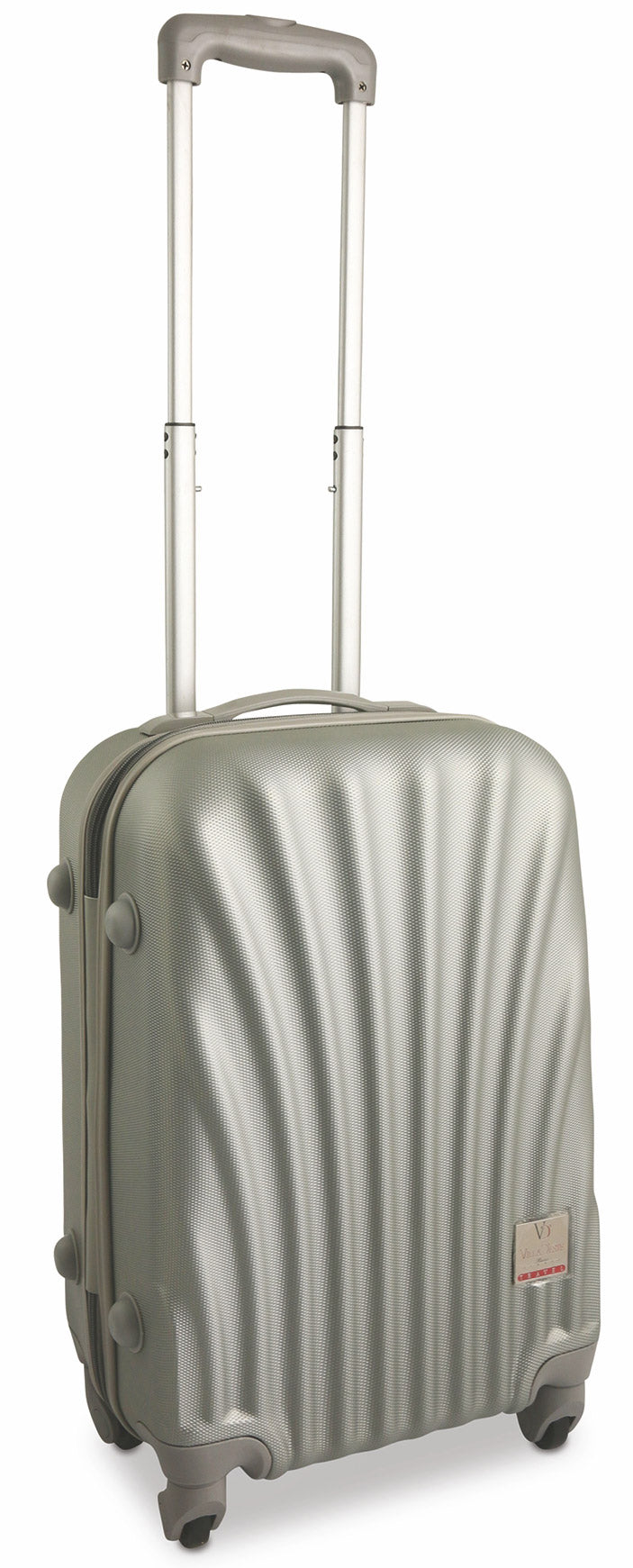 Set 2 Valigie Trolley Rigide in ABS 4 Ruote TSA Soriani Grigio