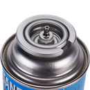 Set 4 Cartucce Gas Butano da 227 gr Ricarica Gas Ø70 x 20 cm Ideale per Campeggio Barbecue