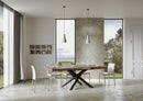 Tavolo Allungabile 120-224x90x77 cm Volantis Noce   